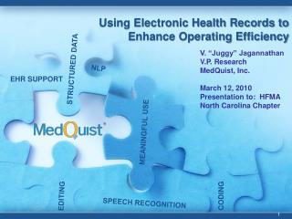 Using Electronic Health Records to Enhance Operating Efficiency