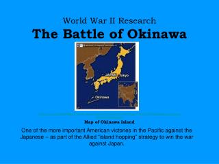 World War II Research The Battle of Okinawa