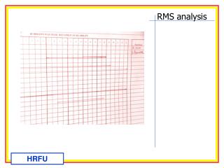 RMS analysis