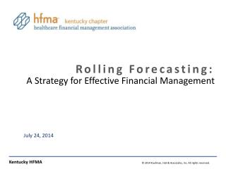 Rolling Forecasting: A Strategy for Effective Financial Management