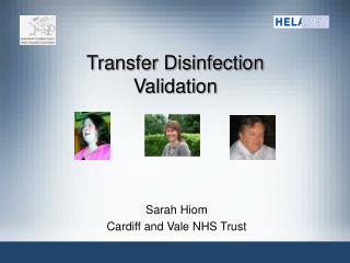 Transfer Disinfection Validation