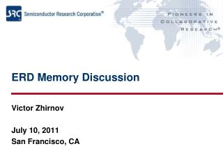 ERD Memory Discussion
