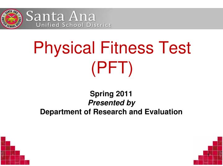 physical fitness test pft
