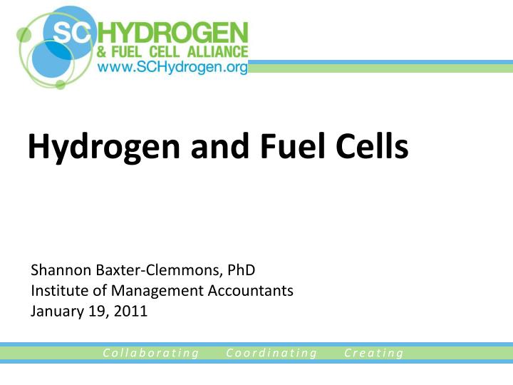 hydrogen and fuel cells