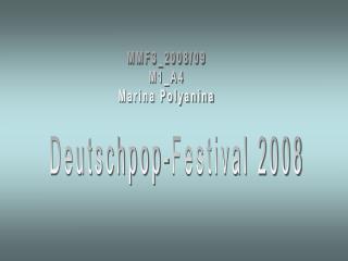 Deutschpop-Festival 2008