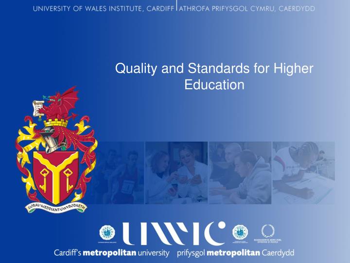 quality and standards for higher education