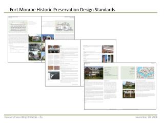 Fort Monroe Historic Preservation Design Standards