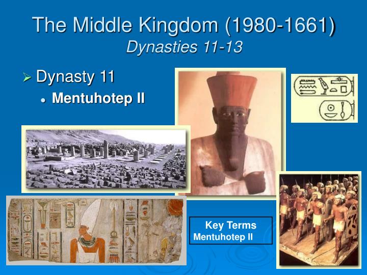the middle kingdom 1980 1661 dynasties 11 13
