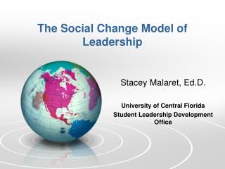 The Social Change Model of Leadership