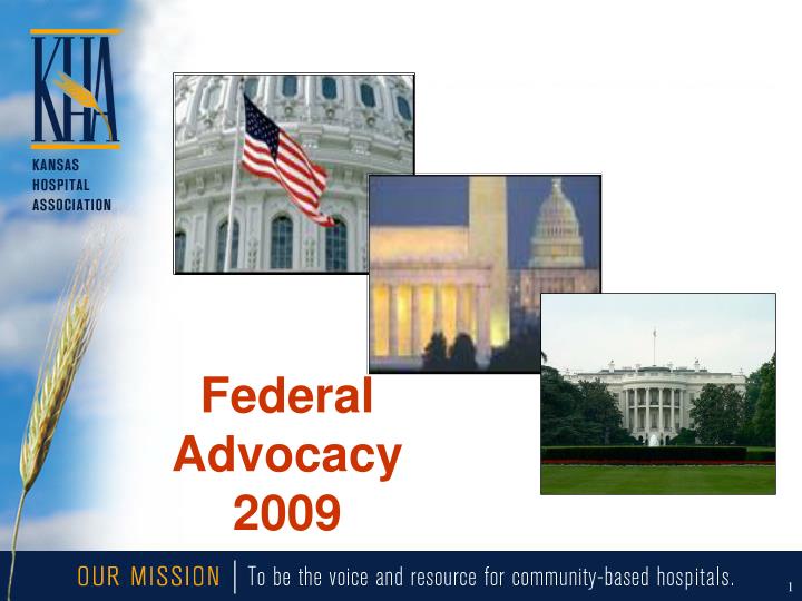 federal advocacy 2009