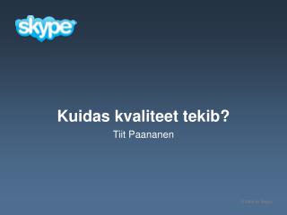 tiit paananen