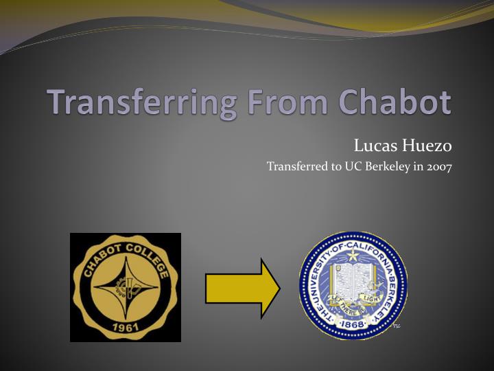 transferring from chabot