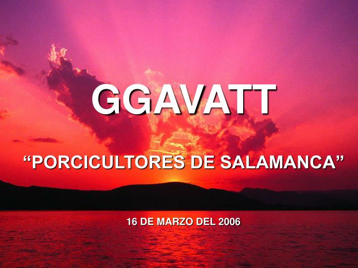 ggavatt porcicultores de salamanca 16 de marzo del 2006