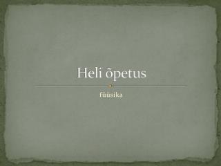 heli petus
