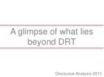Exploring Centering Theory in Discourse: Pronouns and Definite Reference - slide 1