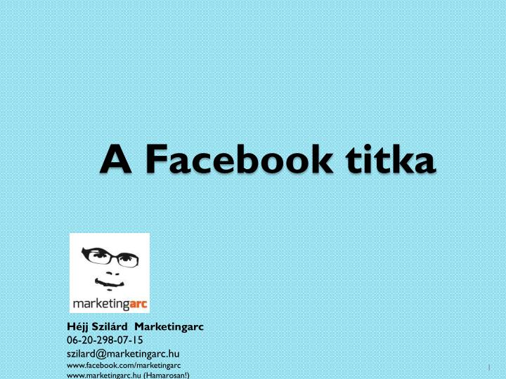 a facebook titka