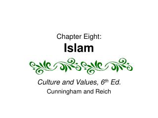 Chapter Eight: Islam