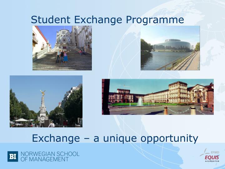 student exchange programme