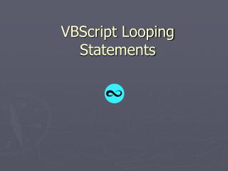 VBScript Looping Statements