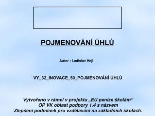 pojmenov n hl