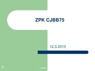 zpk cjbb75