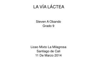 la v a l ctea
