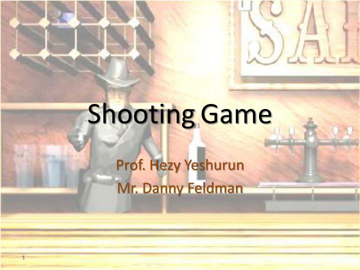 shooting game