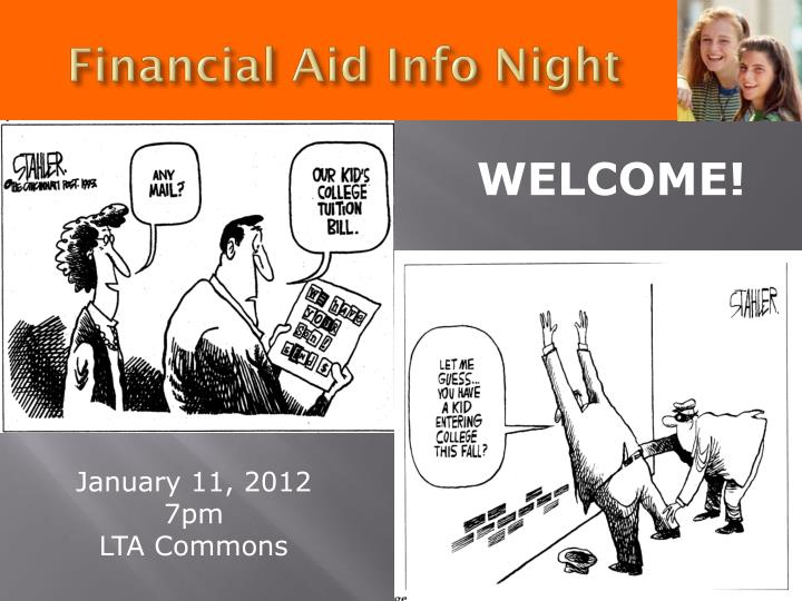 financial aid info night