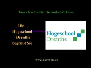 die hogeschool drenthe begr t sie