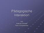 Pädagogische Interaktion - slide 1