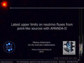 Latest upper limits on neutrino fluxes from point-like sources with AMANDA-II