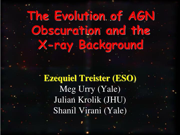 the evolution of agn obscuration and the x ray background