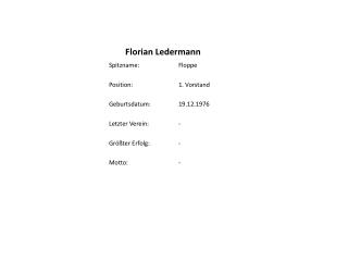 florian ledermann