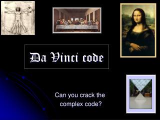 Da Vinci code