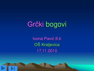 gr ki bogovi