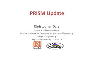 PRISM Update