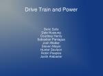 Drive Train and Power - slide 1