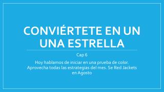 convi rtete en un una estrella