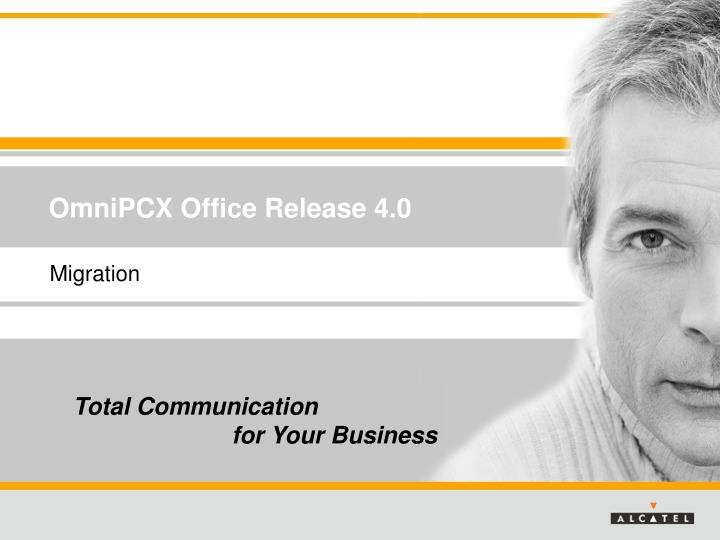 omnipcx office release 4 0
