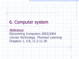 6. Computer system