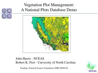 Vegetation Plot Management: A National Plots Database Demo