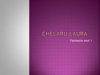 chelaru laura