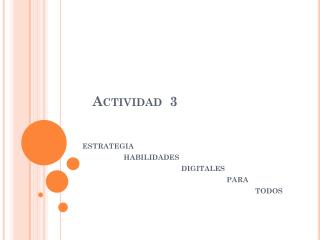 actividad 3