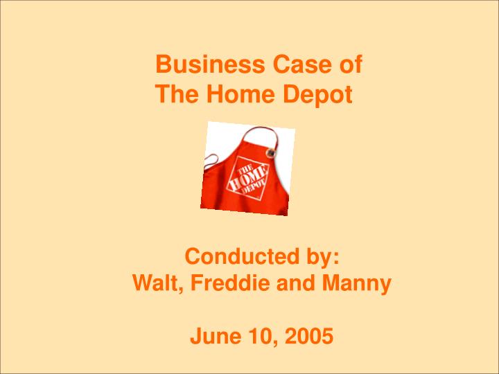 conducted by walt freddie and manny june 10 2005