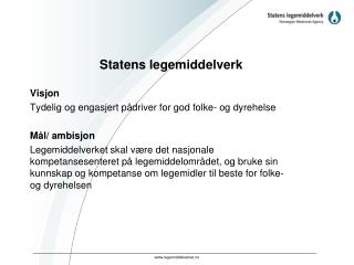 statens legemiddelverk
