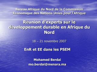 enr et ee dans les psem mohamed berdai mo berdai@menara ma