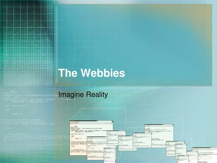 the webbies