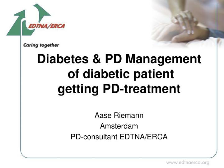 diabetes pd management of diabetic patient getting pd treatment