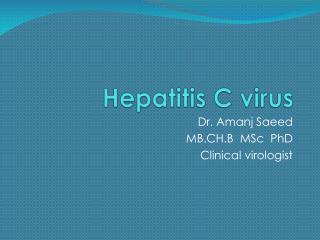 Hepatitis C virus