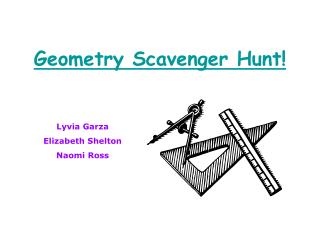 Geometry Scavenger Hunt!